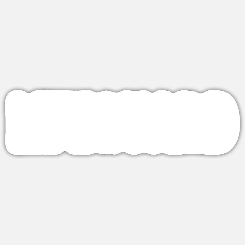 Modèle de sauveteur - Sticker taille S (10 x 10 cm) - blanc mat