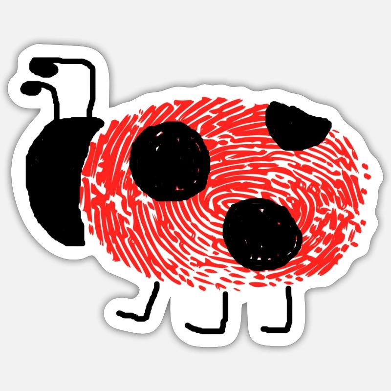 Sticker størrelse S (10 x 10 cm) - 