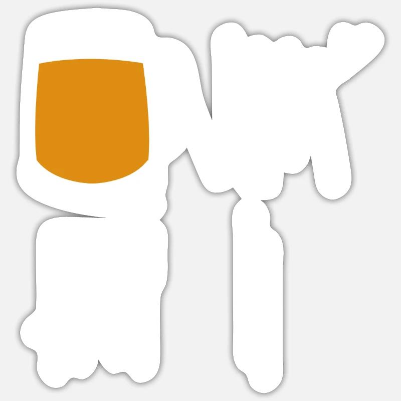 Sticker Größe S (10 x 10 cm) - 