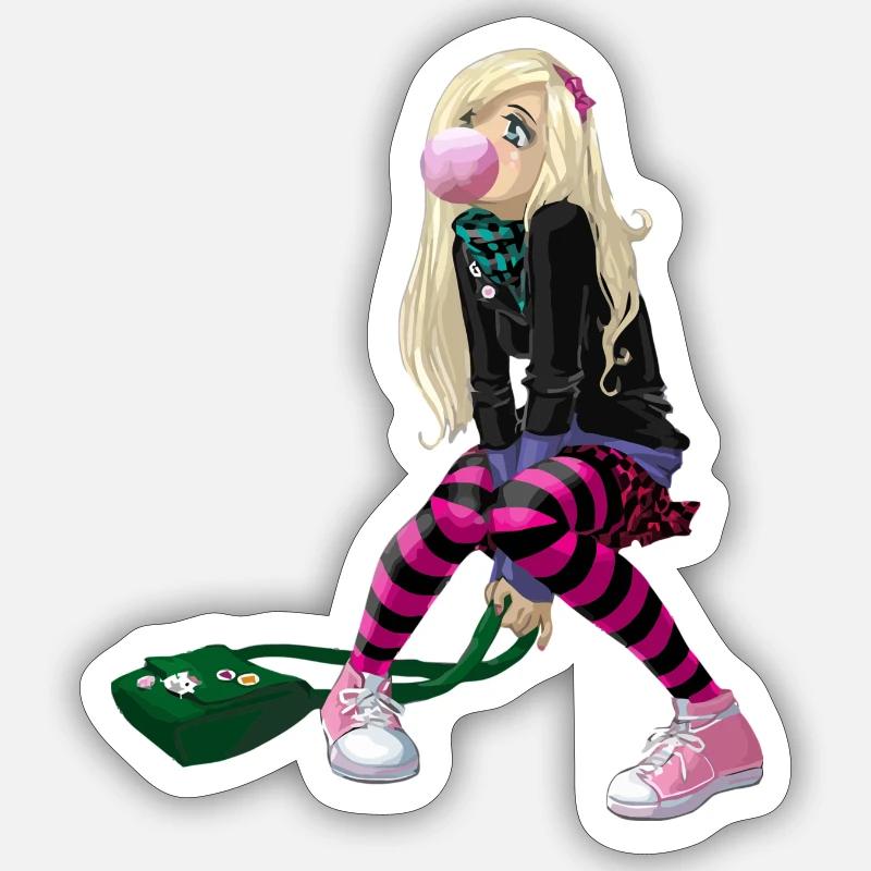 Sticker taille S (10 x 10 cm) - 