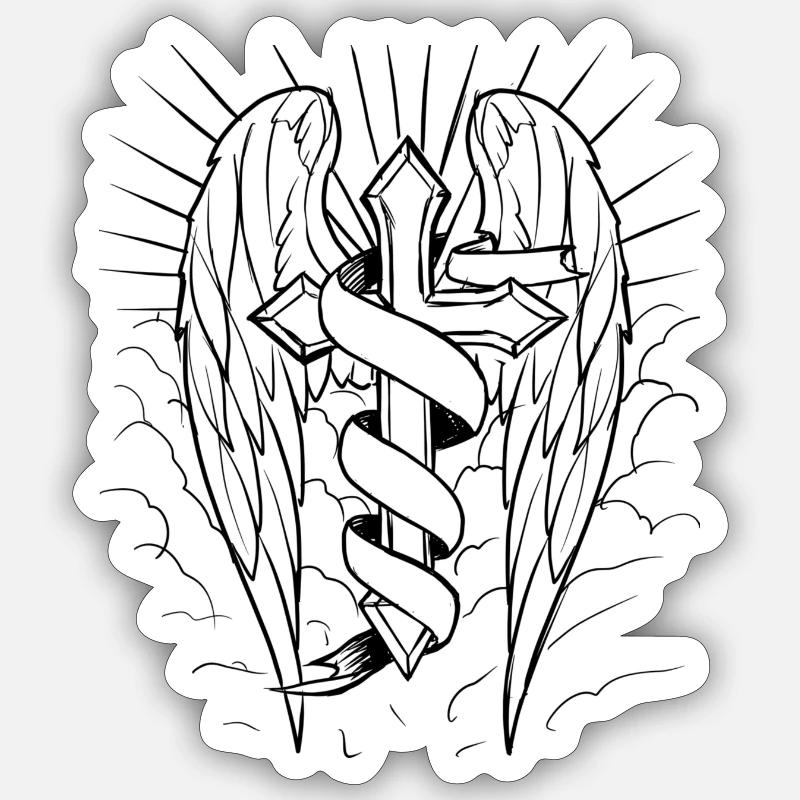 Sticker Größe S (10 x 10 cm) - 