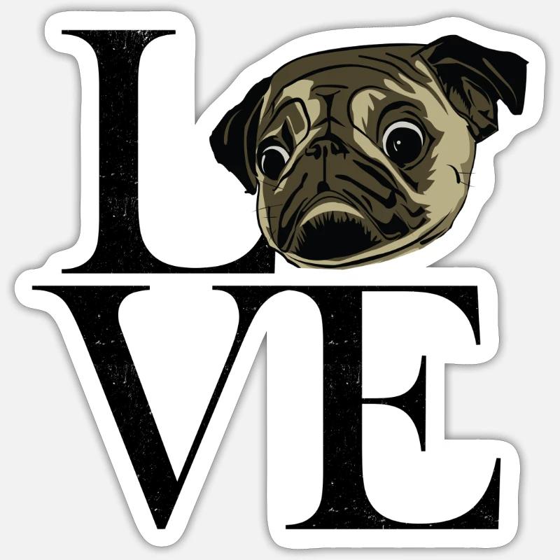 Sticker Größe S (10 x 10 cm) - 