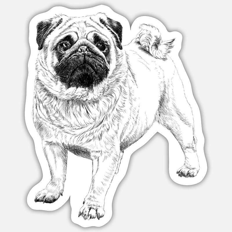 Sticker Größe S (10 x 10 cm) - 