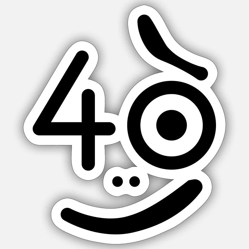 Sticker size S (10 x 10 cm) - 