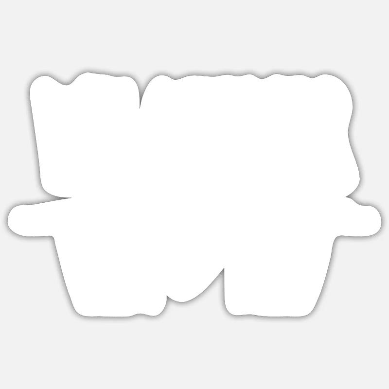 Sticker Größe S (10 x 10 cm) - 