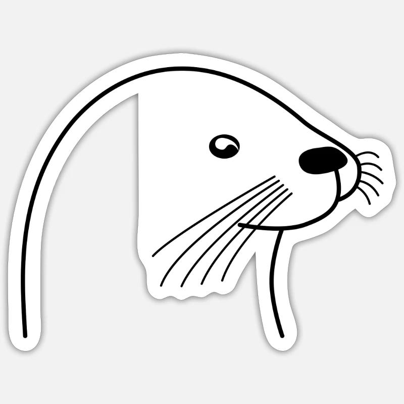 Sticker size S (10 x 10 cm) - 