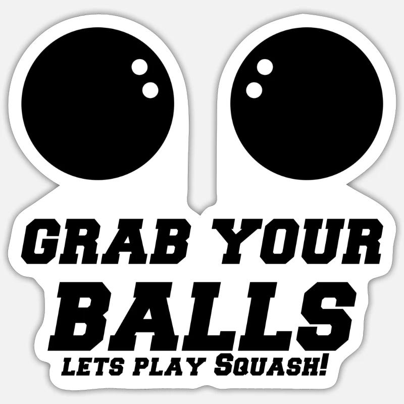 squash Sticker size S (10 x 10 cm)