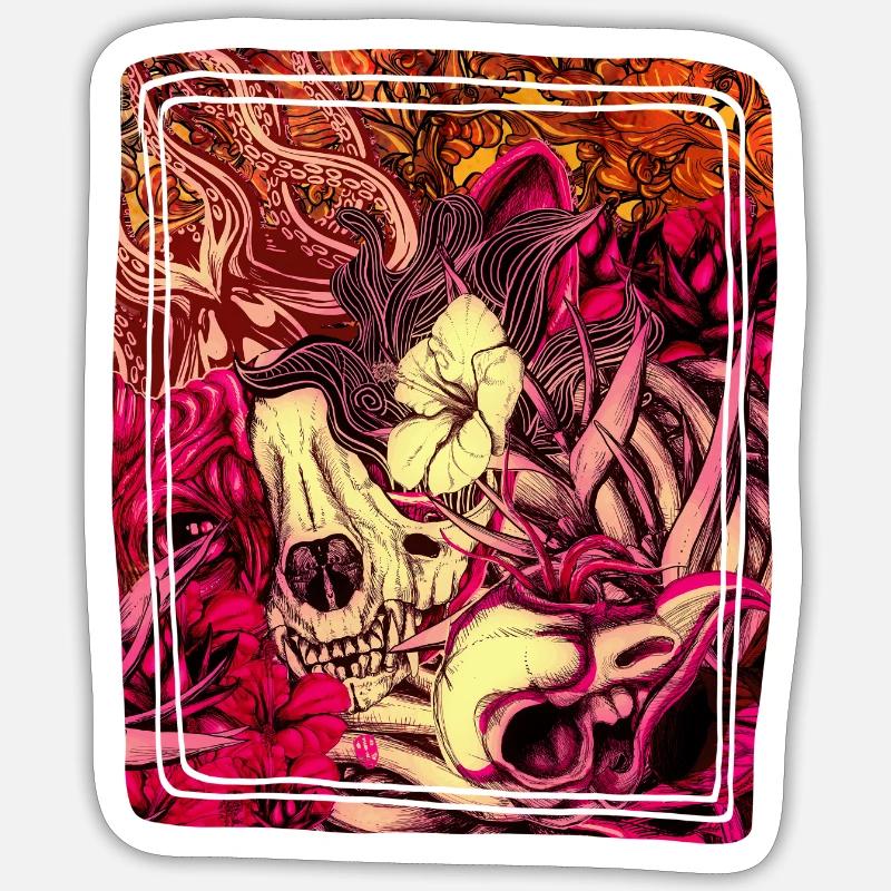 Sticker taille S (10 x 10 cm) - 