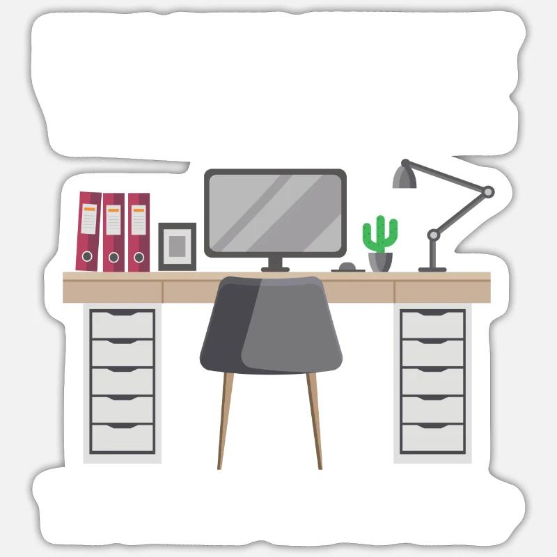 HELP DESK SUPPORT Sticker Größe S (10 x 10 cm)