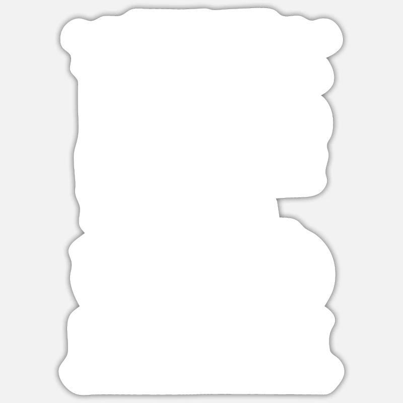 When life throws you a curve lean into it - biker Sticker Größe S (10 x 10 cm)