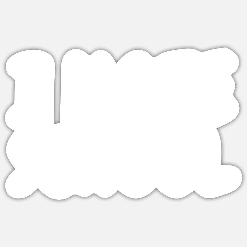 I hate school - I hate school school haters Sticker size S (10 x 10 cm)