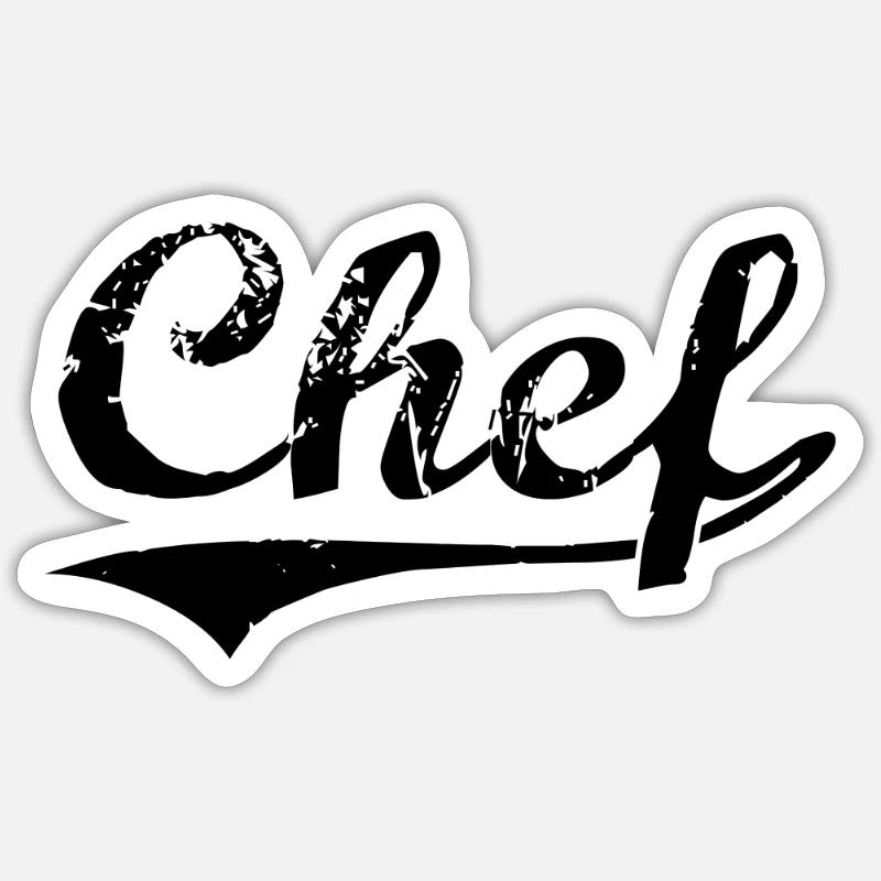 boss - Sticker size S (10 x 10 cm) - white matte