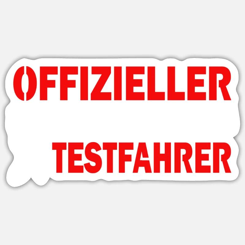Geblitzt Wurden. Witziges Autofahrer Geschenk - Sticker Größe S (10 x 10 cm) - Mattweiß