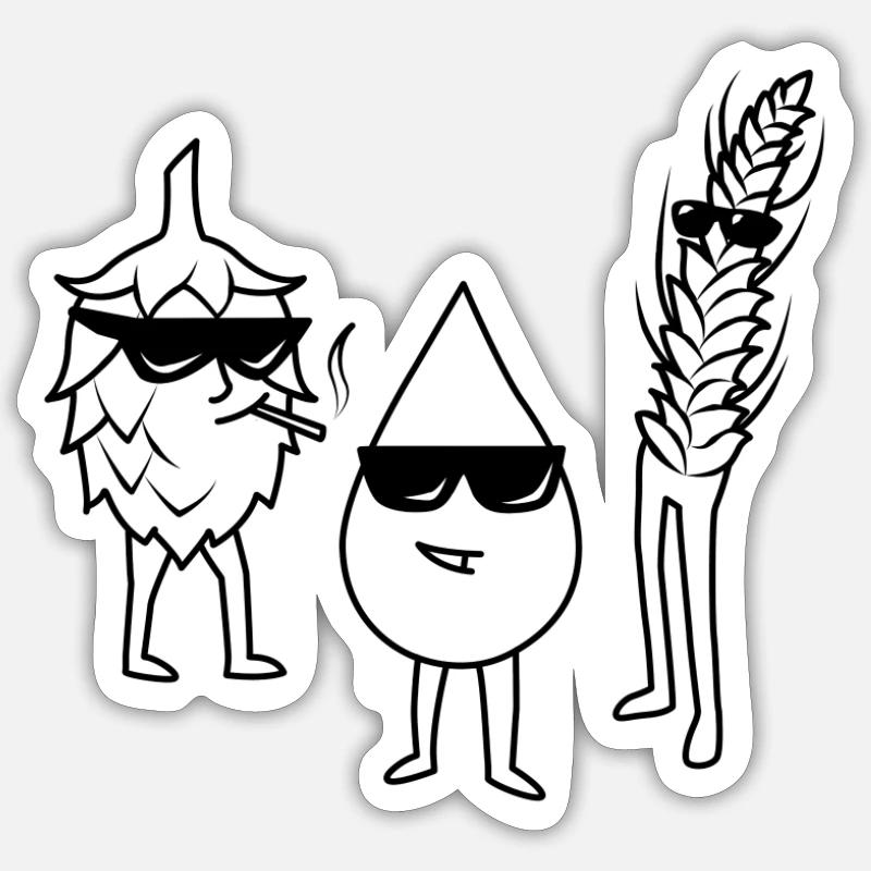 Sticker size S (10 x 10 cm) - 