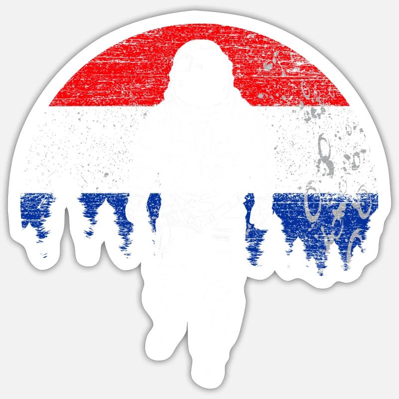 Pays-Bas Sticker taille S (10 x 10 cm)