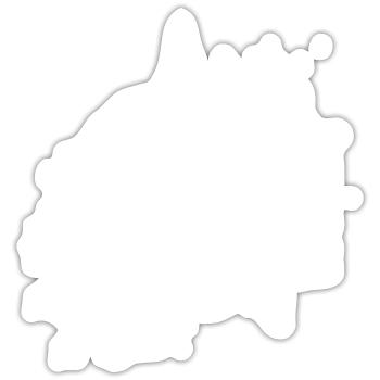 Anarchy Cool - Sticker size S (10 x 10 cm) - white matte - Front