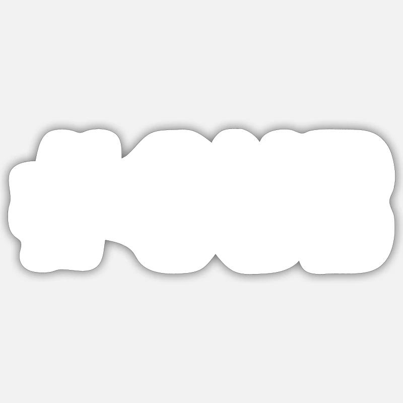Soumis - soumis Sticker taille S (10 x 10 cm)
