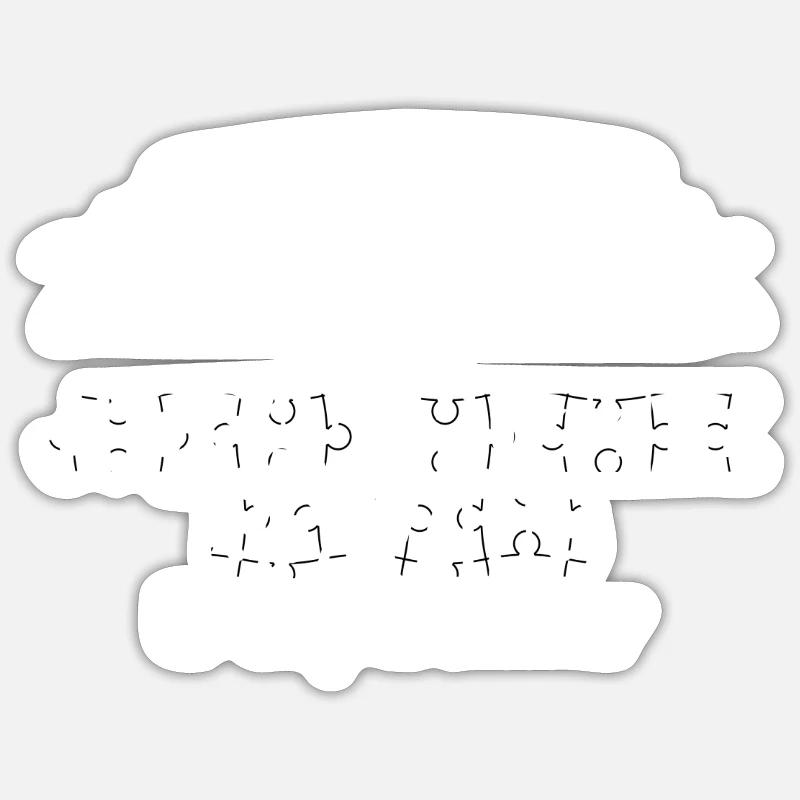 Jigsaw Puzzle - Puzzlen - Puzzle - Bildung - Sticker Größe S (10 x 10 cm) - Mattweiß