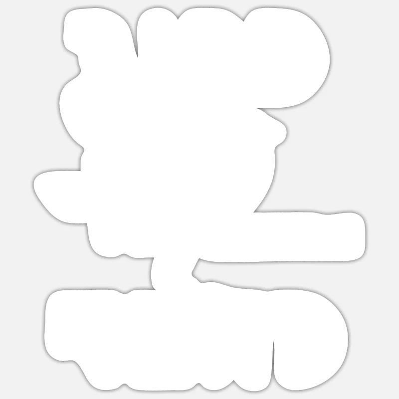 Sticker size S (10 x 10 cm) - 