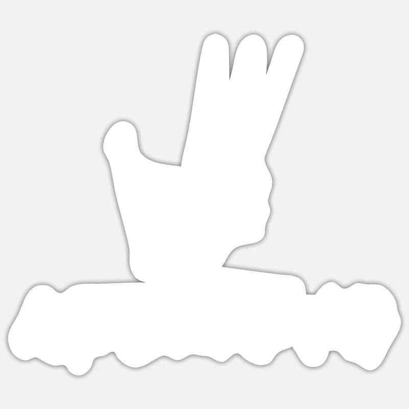 Sticker taille S (10 x 10 cm) -