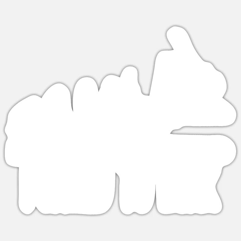 Kitesurfen - Kitesurfer - Kitesurfing - Evolution Sticker Größe S (10 x 10 cm)