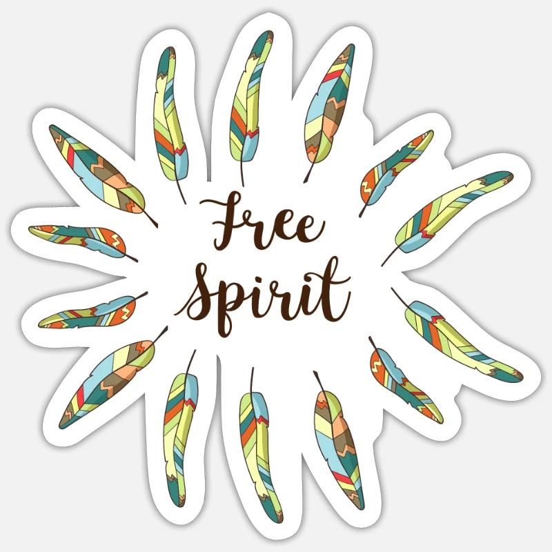 libre Sticker taille S (10 x 10 cm)