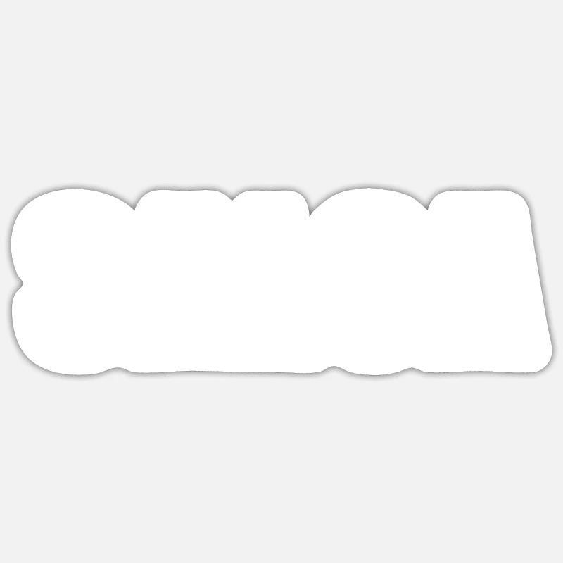 Salsa - Sticker taille S (10 x 10 cm) - blanc mat