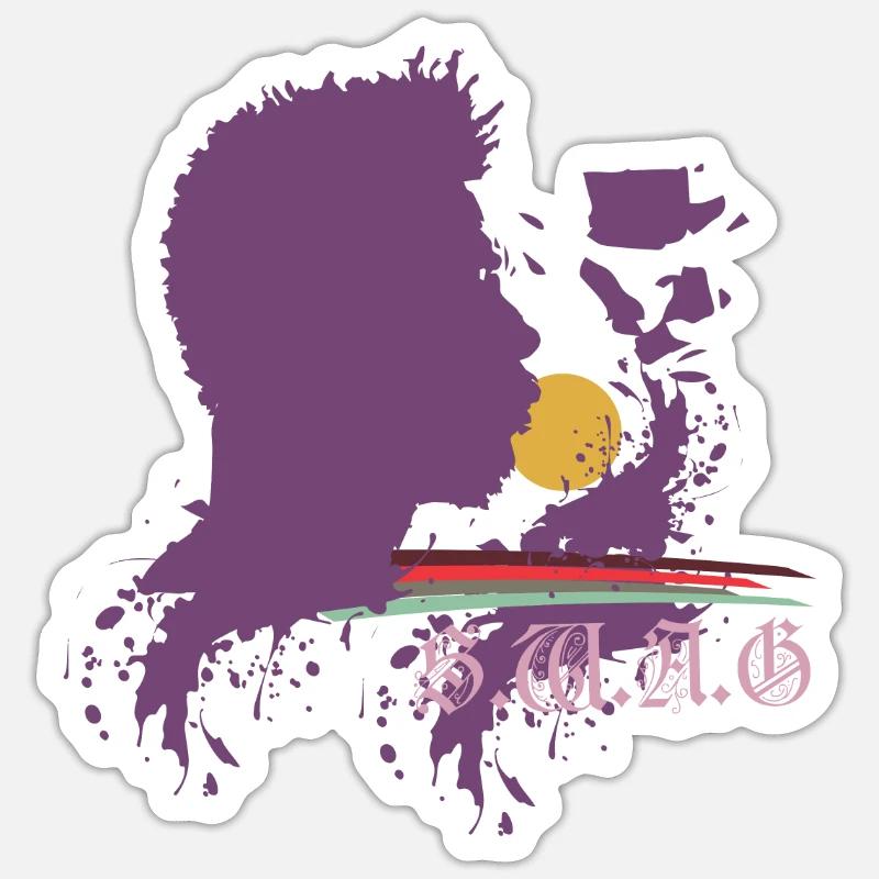 Sticker taille S (10 x 10 cm) - 