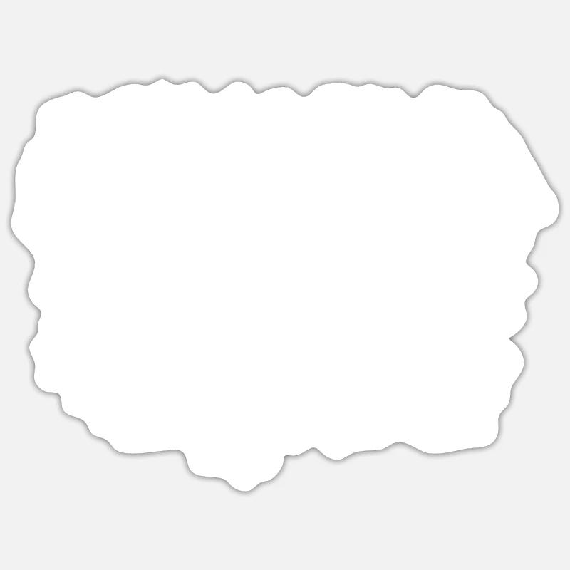 RLRRLRLL Drummer Paradiddle Batteur Snare - Sticker taille S (10 x 10 cm) - blanc mat