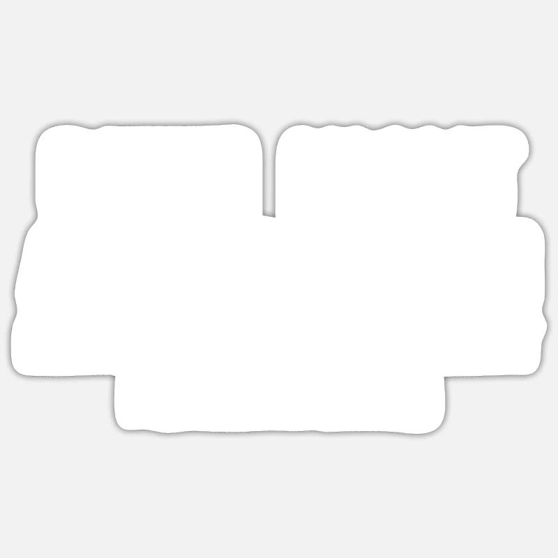 Bitte nicht ansprechen Sticker Größe S (10 x 10 cm)