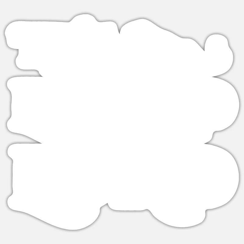 Lizard - Lizards - Lizard Owner - Lord - Gift - Sticker size S (10 x 10 cm) - white matte