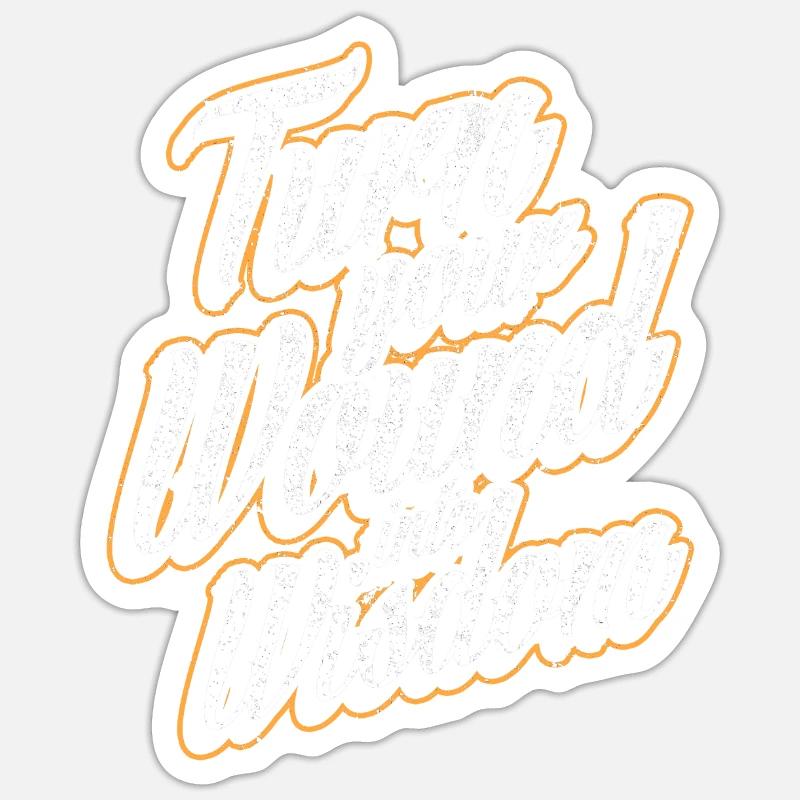 Wisdom Age Intelligence Happiness Rest Contentedness Sticker size S (10 x 10 cm)