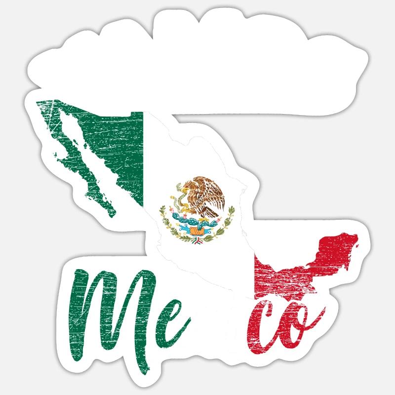 Mexico Sticker size S (10 x 10 cm)