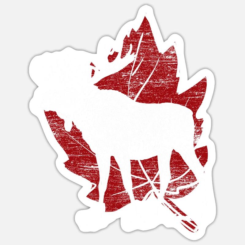 Canada - Sticker size S (10 x 10 cm) - white matte