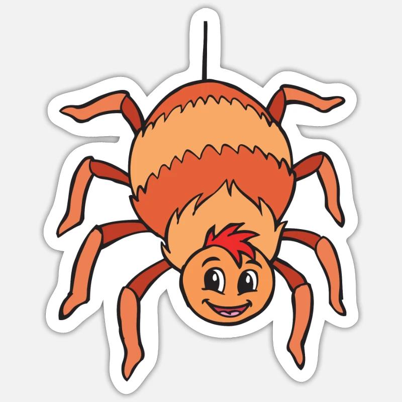 spider Sticker size S (10 x 10 cm)