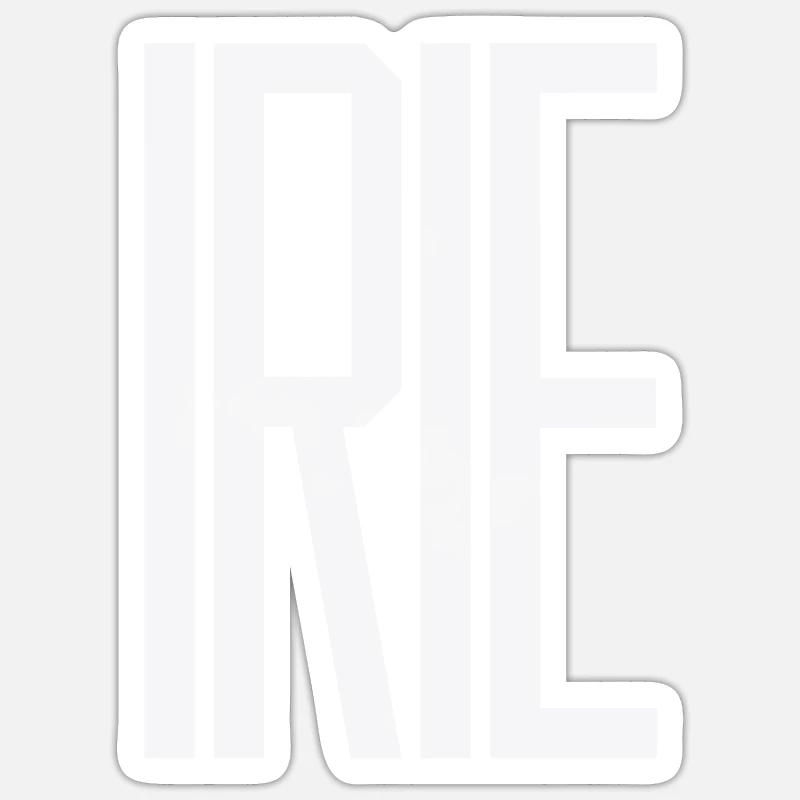 IRIE (Light Label) Sticker size S (10 x 10 cm)