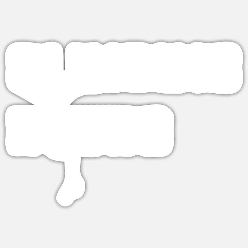 Sticker Größe S (10 x 10 cm) - 