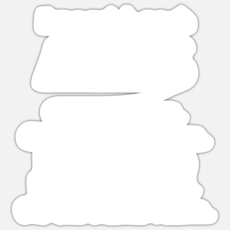 Sticker Größe S (10 x 10 cm) - 