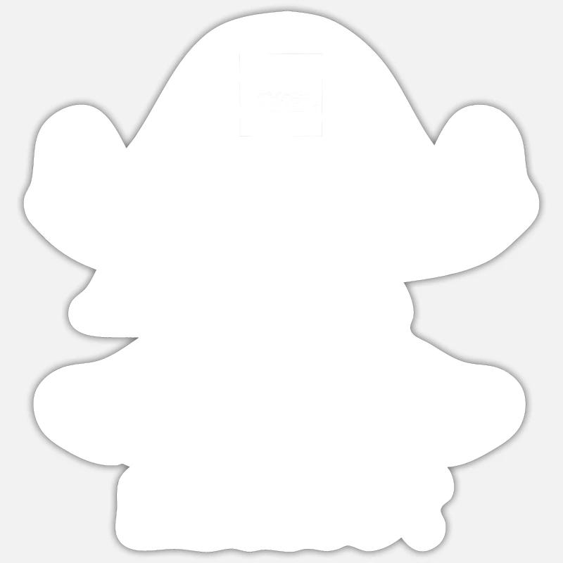 Ich bin der Käptain Hausboot Sticker Größe S (10 x 10 cm)