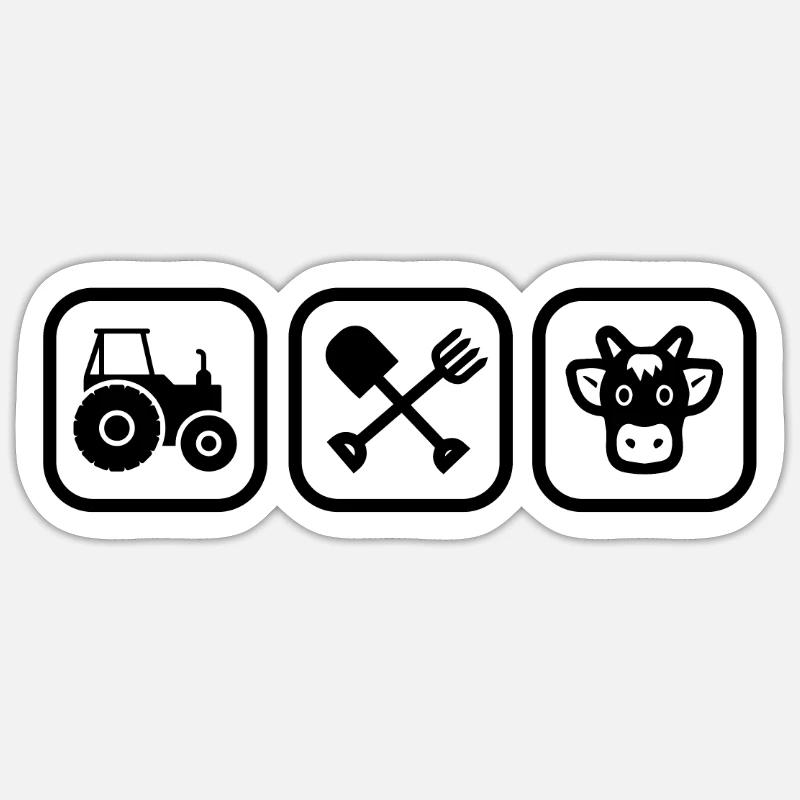 Sticker Größe S (10 x 10 cm) - 