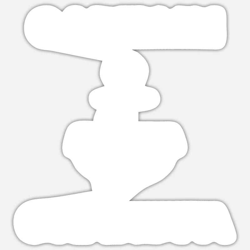 Sticker taille S (10 x 10 cm) - 