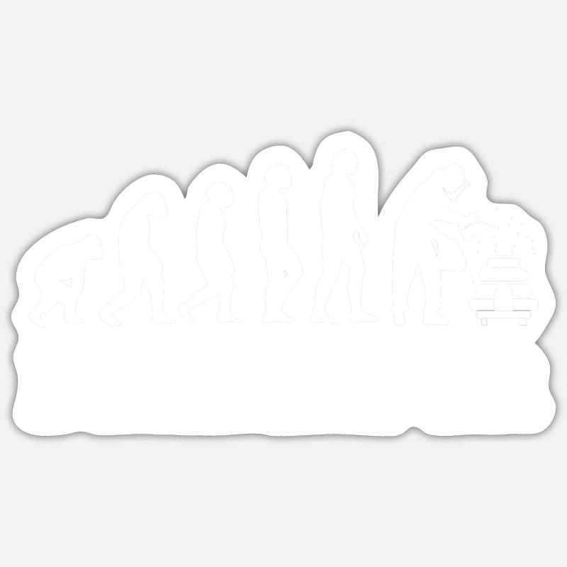 Beekeeper - Sticker Größe S (10 x 10 cm) - Mattweiß