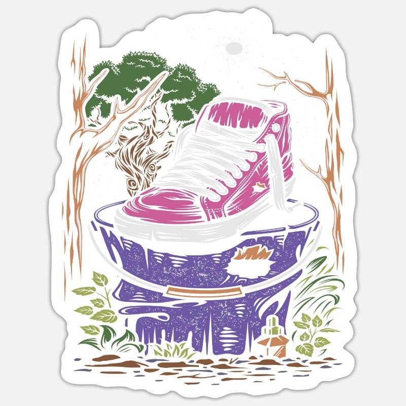 Sticker taille S (10 x 10 cm) - 