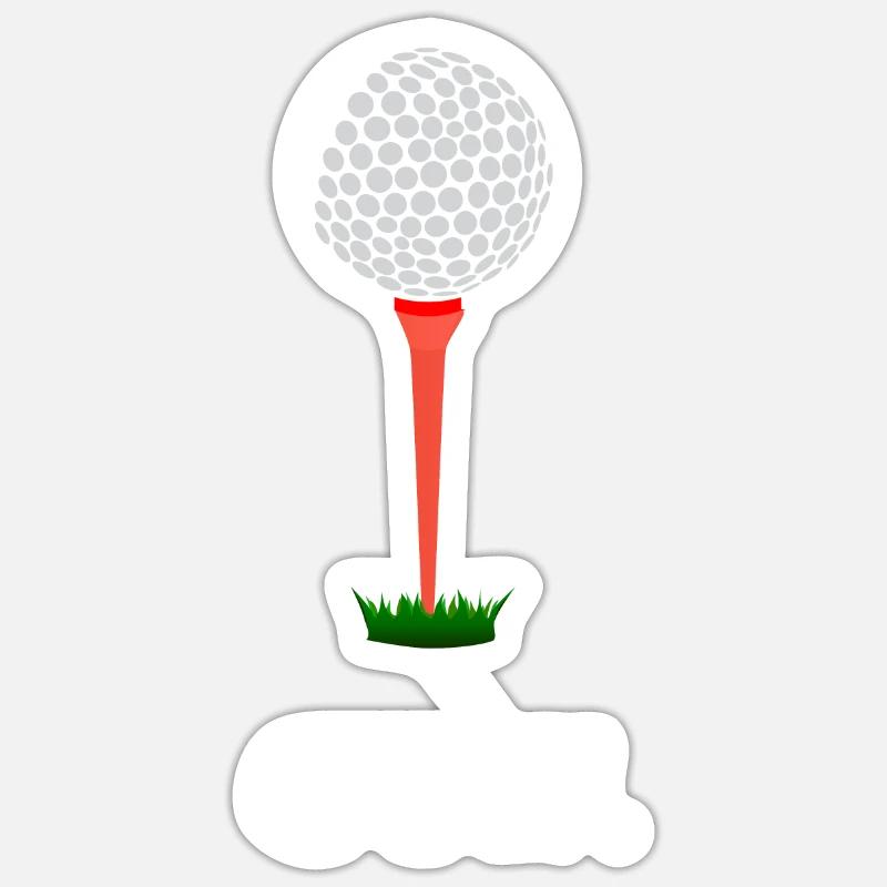 Golf Sticker taille S (10 x 10 cm)