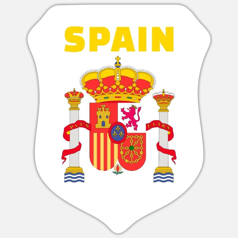 Spanien Sticker Größe S (10 x 10 cm)