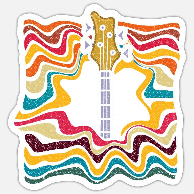 bas Sticker størrelse S (10 x 10 cm)