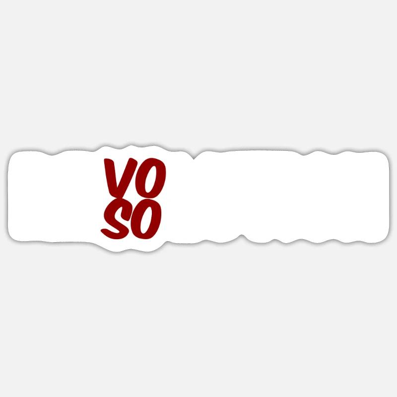 REVOSOLUTION - Sticker taille S (10 x 10 cm) - blanc mat