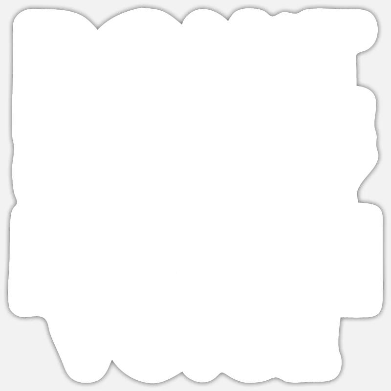 Voix de l'enseignant Sticker taille S (10 x 10 cm)