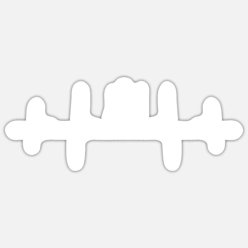 Frisbee Golf Disc Golf Putter Korb Geschenk Sticker Größe S (10 x 10 cm)