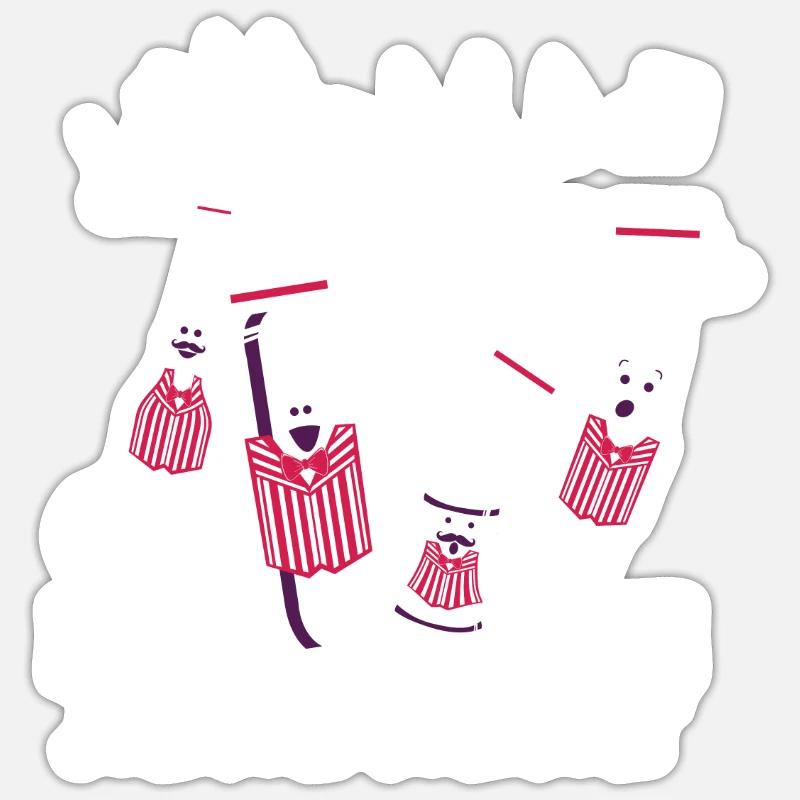 Sticker Größe S (10 x 10 cm) - 